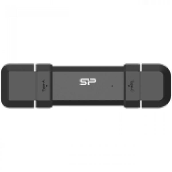Silicon Power DS72 250GB USB Type-A and USB Type-C 3.2 Gen 2 Black