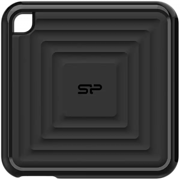 SILICON POWER External SSD PC60 256GB USB-C 540/500 MB/s Black