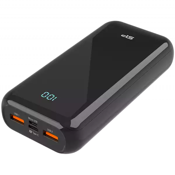 Silicon Power Power Bank, QS28, 20000mAh, Global, Black