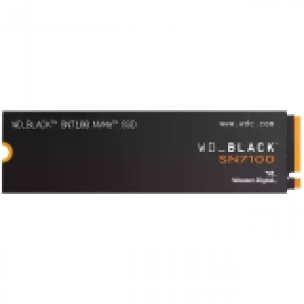 SSD POWERED BY SANDISK WD Black SN7100 1TB M.2 2280 PCIe Gen4 x4 NVMe, Read/Write: 7250/6900 MBps, IOPS 1000K/1400K, TBW: 600