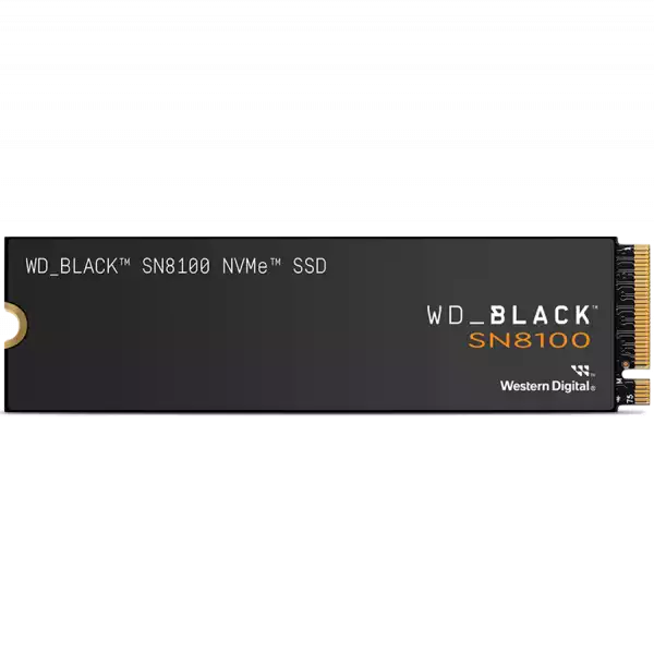 SSD POWERED BY SANDISK WD Black SN8100 1TB M.2 2280 PCIe Gen5 x4 NVMe, Read/Write: 14900/11000 MBps, IOPS 1600K/2400K, TBW: 600