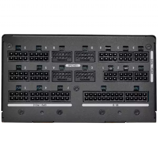 Super Flower Leadex Titanium 2800W ATX 3.1 80 Plus Titanium, 4x16P Cables, Fully Modular, Flat Black Cables, 140mm Dual Bearing Fan, 10 Year Warranty