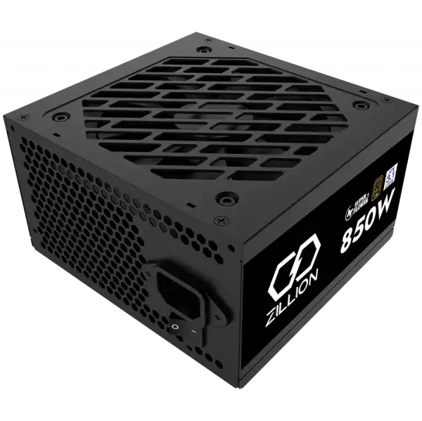 Super Flower Zillion DB Bronze 750W ATX 3.1 80 Plus Bronze, Flat Black Cables, 120mm Fan, 3 Year Warranty