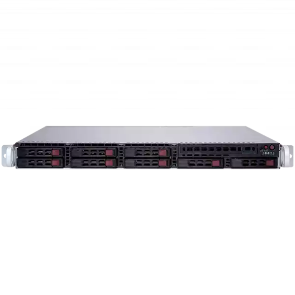 Supermicro assembled server based on SYS-1029P-MTR, 2x CLX 4210R CPU, 4x 32GB DDR4-2933, 2x SSD 2.5