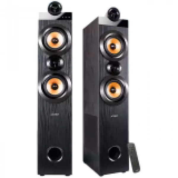 T-70X - Multimedia Speakers F&D T-70X, 2.0 Floor Standing Speaker, BT 5.0, 80Wx2(RMS) , Full range speaker: 5.25