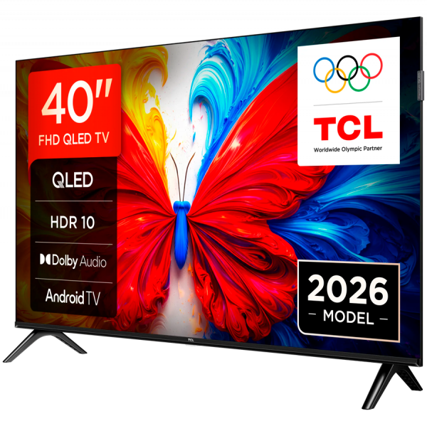Телевизор KIVI TCL 40S5L 40'' FHD Built-in 2.4GHz Wi-Fi MIMO DVB-C Pan EU