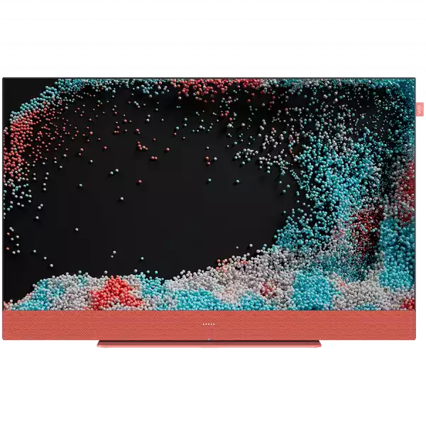 Телевизор WE. SEE By Loewe TV 32'', Streaming TV, FullHD, LED HDR, Integrated soundbar, Coral Red