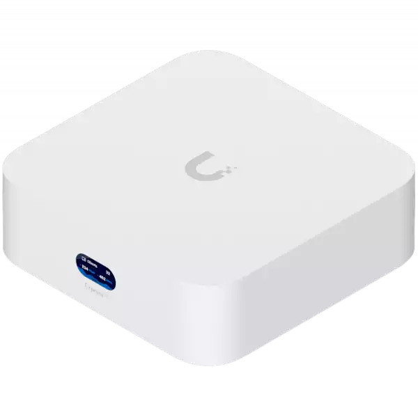 Ubiquiti UniFi Express 7 UX7 Mesh-scalable, super-compact 10G Cloud Gateway with integrated WiFi 7, 10 GbE RJ45 WAN port, 2.5 GbE RJ45 LAN port to extend network, up to 30+ UniFi devices and 300+ clients