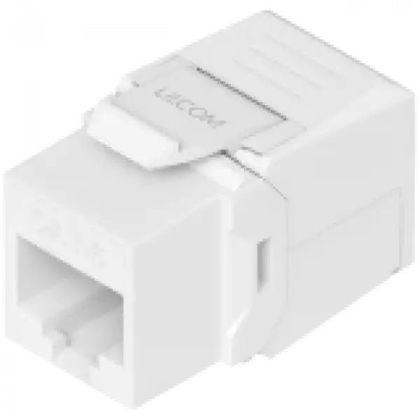 Ubiquiti UniFi  UACC-Keystone-Jack-C6 keystone for terminating a Cat6 Ethernet jack without the use of a punch-down or crimping too, (12) Keystone Jacks per pack