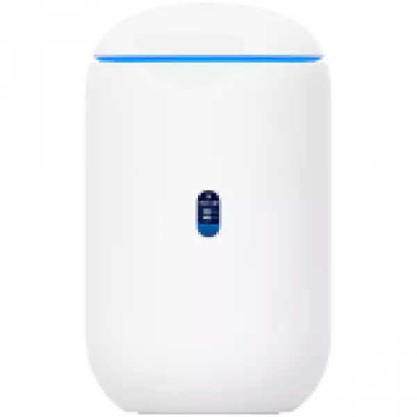 Ubiquiti UniFi UDR7 Dream Router 7 Desktop 10G Cloud Gateway with integrated WiFi 7, PoE switch, microSD storage, and full UniFi application support, 10G SFP+ and (1) 2.5 GbE RJ45 WAN port, 64 GB microSD