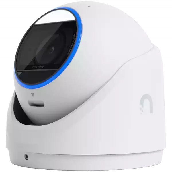 Ubiquiti UVC-G6-Pro-Turret-W All-weather tamper-resistant 4K PoE+ camera with a Multi-TOPS AI engine, 2.36x optical zoom, and a large 1/1.2