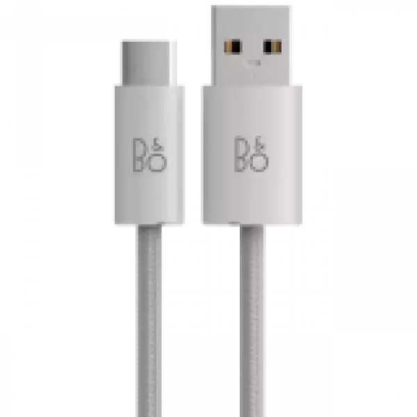 USB-C Cable Fabric White 2m