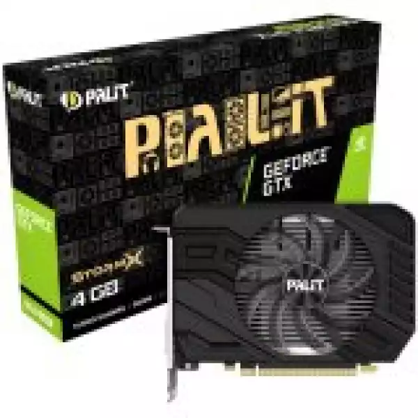 VC Palit nVidia GTX1650 SUPER StormX 4GB GDDR6 ,128bit, DVI, HDMI, DP part# NE6165S018G1-166F VC Palit nVidia GTX1650 SUPER StormX 4GB GDDR6 ,128bit, DVI, HDMI, DP part# NE6165S018G1-166F