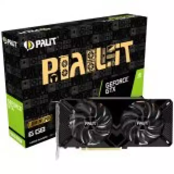 VC Palit nVidia GTX1660 SUPER Gaming Pro 6GB GDDR5, 192bit, DVI, HDMI, DP part# NE6166S018J9-1160A