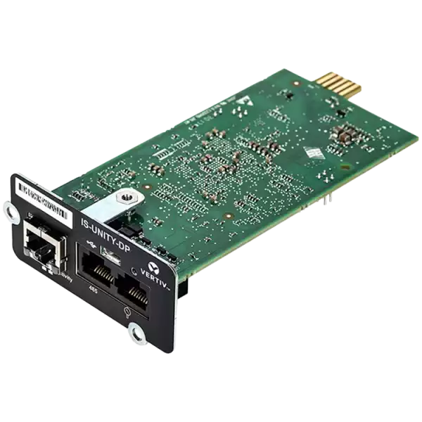 Vertiv 10/100 Mbit Ethernet SNMP, Device Web Page, with MIB and configuration cable