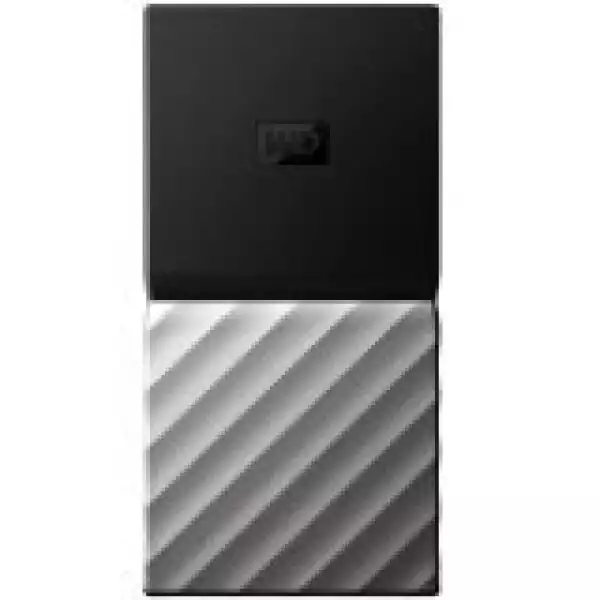 WD My Passport 1TB External SSD, USB 3.1 Gen2, Read/Write: 540 / 540 MB/s, cable: Type-C to Type-C, USB Type-C to Type-A adaptor
