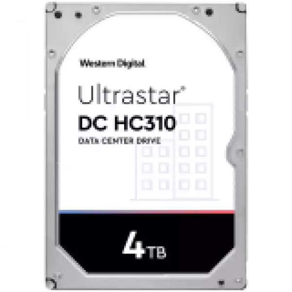 Western Digital Ultrastar DC HDD Server HC310 (3.5’’, 4TB, 256MB, 7200 RPM, SATA 6Gb/s, 512N SE), SKU: 0B35950