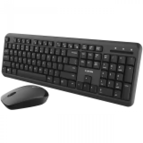 CANYON SET-W20, Wireless combo set,Wireless keyboard with Silent switches,105 keys,BG layout,optical 3D Wireless mice 100DPI black