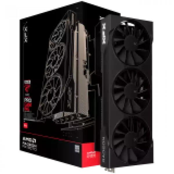 XFX Swift AMD Radeon RX 9070 OC Triple Fan Gaming Edition with 16GB GDDR6 HDMI 3xDP AMD RDNA 4