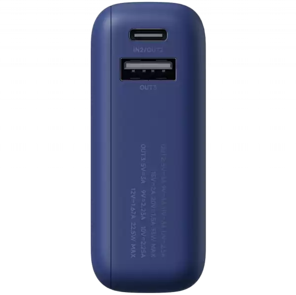 Xiaomi 33W Power Bank 10000 (Integrated Cable) Ice Blue GL