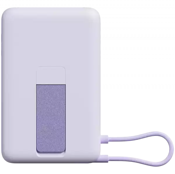 Xiaomi Magnetic Power Bank 10000 with Built-in Stand Purple Xiaomi Magnetic Power Bank 10000 with Built-in Stand Purple