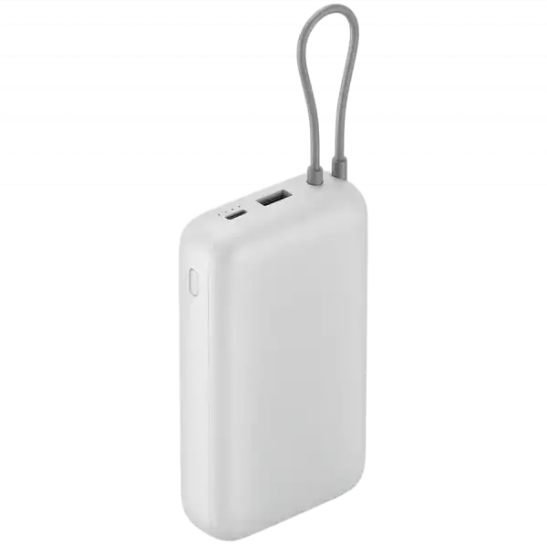 Xiaomi Power Bank 20000mAh (Integrated Cable) GL Light Gray