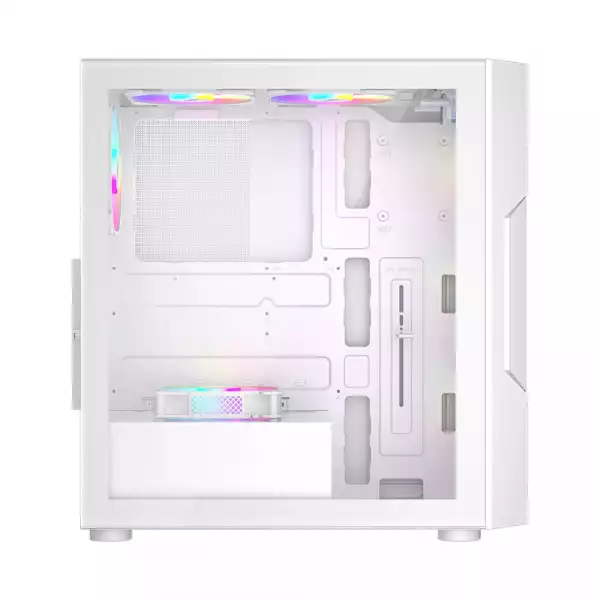 1stPlayer кутия Case ATX - TRILOBITE T7 White - 4 fans included