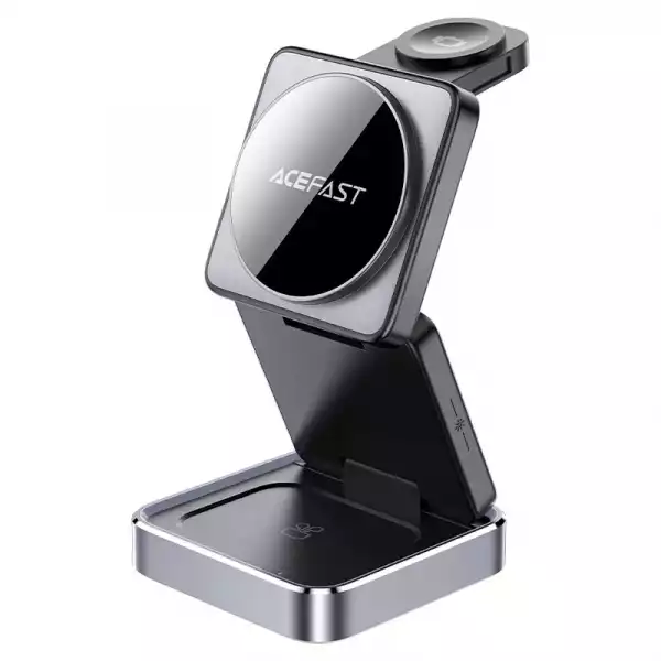 Acefast настолно устройство за безжично зареждане Desktop 3-in-1 Wireless Charging Holder - E20 Black