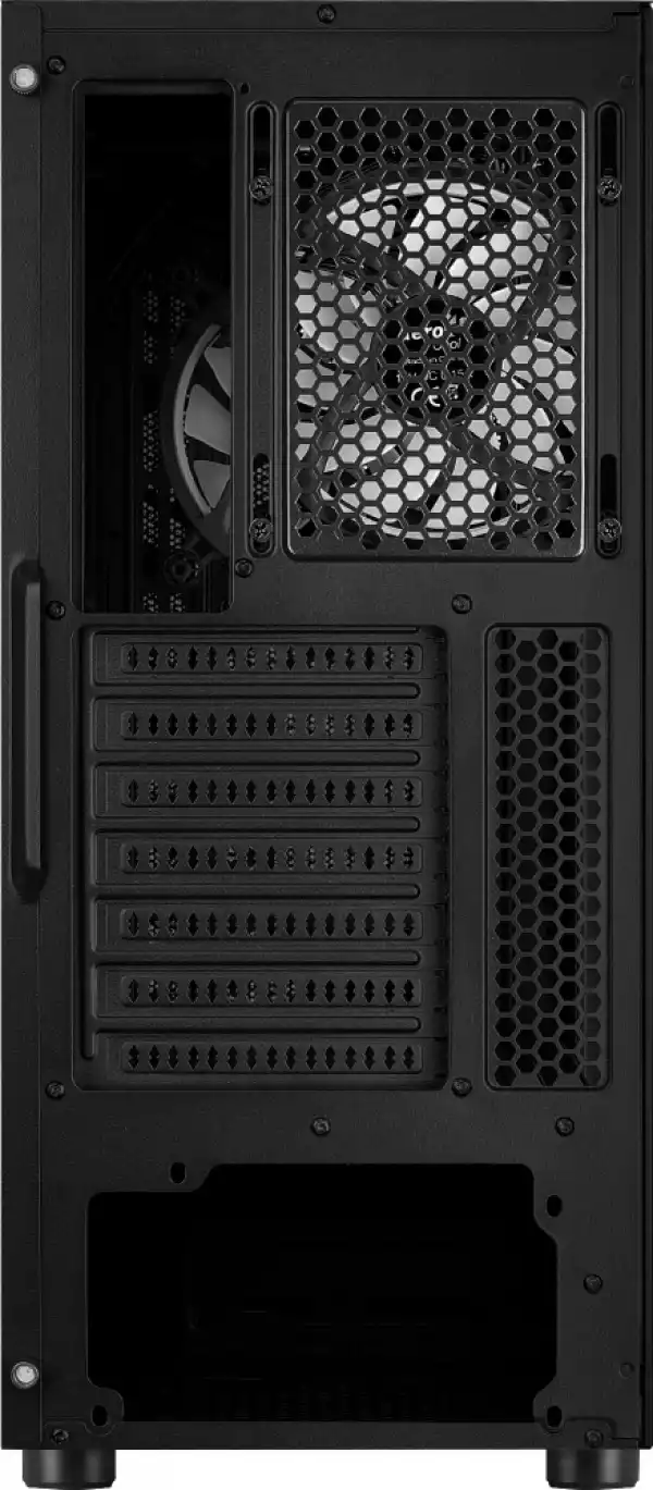 AeroCool кутия за компютър Case Hive v2 - Mesh panel, FRGB, Tempered Glass, 4 Fans - ACCM-PV27043.11