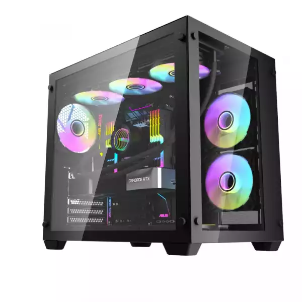 Aigo кутия Case ATX - C285 Black