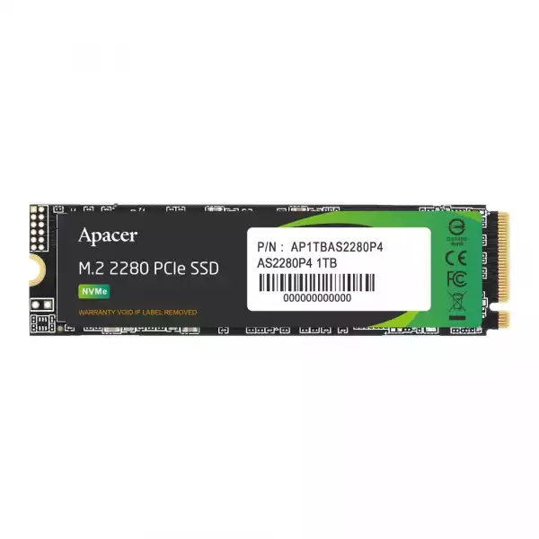 Apacer диск SSD M.2 PCIe AS2280P4, 256GB - AP256GAS2280P4-1