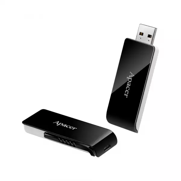 Apacer флашка Flash Drive AH350 128GB USB 3.2 Gen 1, Black
