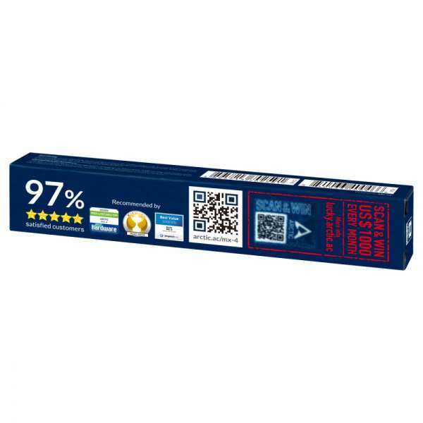 Arctic термо паста MX-4 4g + Spatula - Thermal Compound