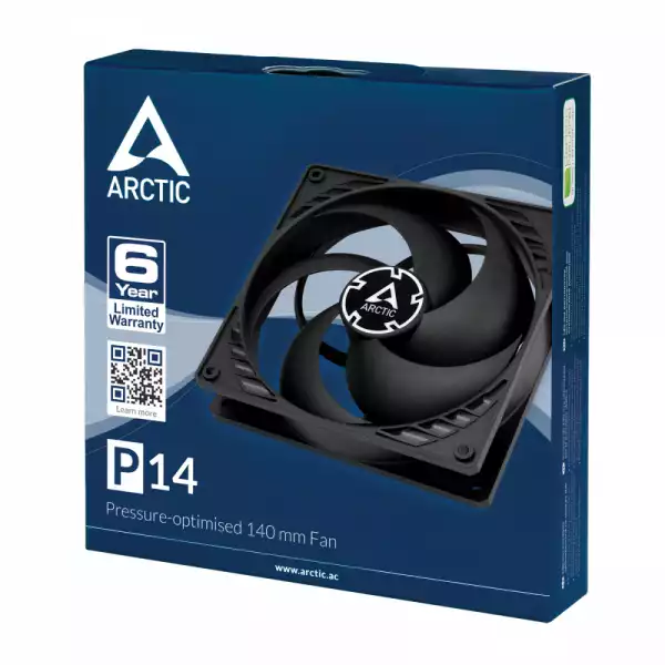 Arctic вентилатор Fan 140mm P14 1700rpm - ACFAN00123A