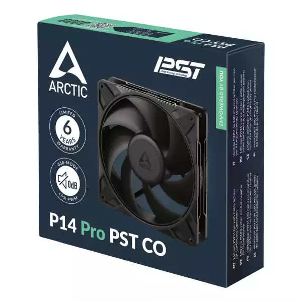 Arctic вентилатор Fan 140mm P14 Pro PST CO