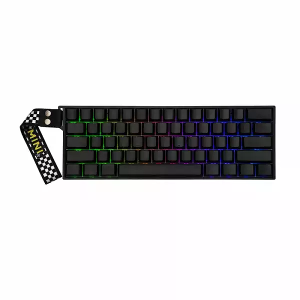 Aula геймърска механична клавиатура Wireless Gaming Mechanical Keyboard MINI 60 HE PRO 8K  - Stormrise Magnetic Switch [Linear] (English US), Black