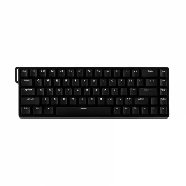 Aula геймърска механична клавиатура Gaming Mechanical Keyboard WIN68 HE 8K  - Greywood Magnetic Switch [Linear] (English US), Black