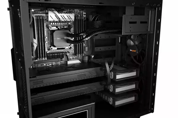 be quiet! кутия Case ATX - Pure Base 600 Silver