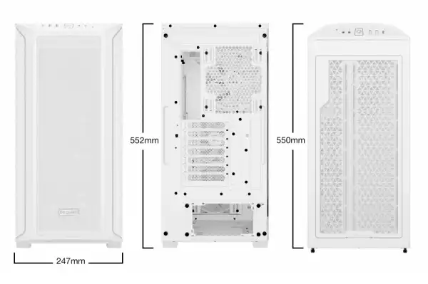 be quiet! кутия Case EATX - Shadow Base 800 FX White