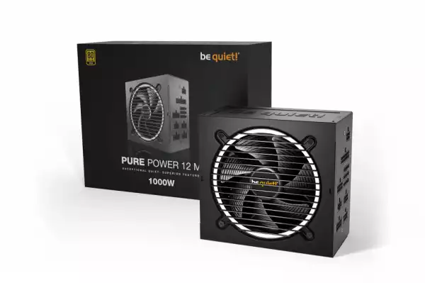 be quiet! захранване PSU ATX 3.1 - Pure Power 12 M 1000W