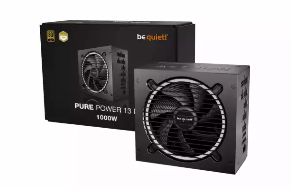 be quiet! захранване PSU ATX 3.1 Gold - Pure Power 13 M 1000W