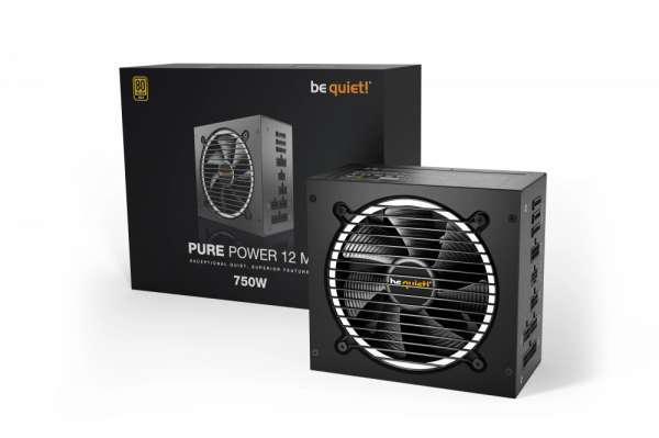 be quiet! захранване PSU ATX 3.1 - Pure Power 12 M 750W