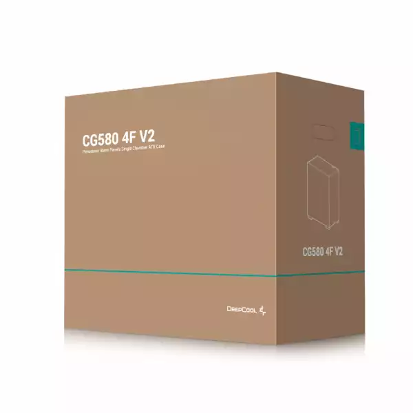 DeepCool кутия Case ATX - CG580 4F V2