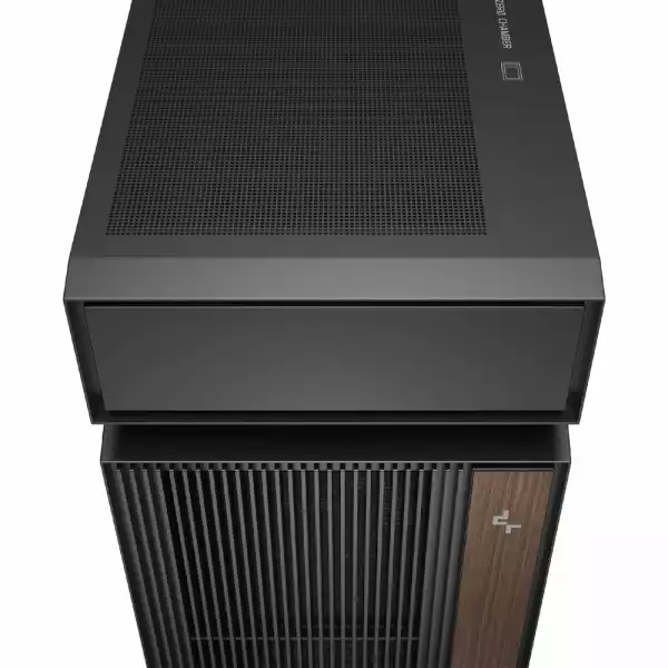 DeepCool кутия Case ATX - CL6600 - Modular Split-Chamber, 360 mm AIO Pre-Installed, 2 ARGB fans