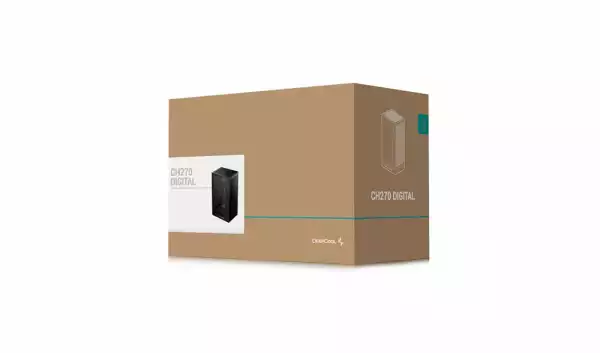 DeepCool кутия Case mATX - CH270 DIGITAL