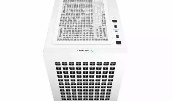 DeepCool кутия Case mATX - CH370 WH
