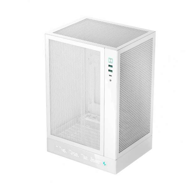 DeepCool кутия Case mini-ITX - CH170 DIGITAL White
