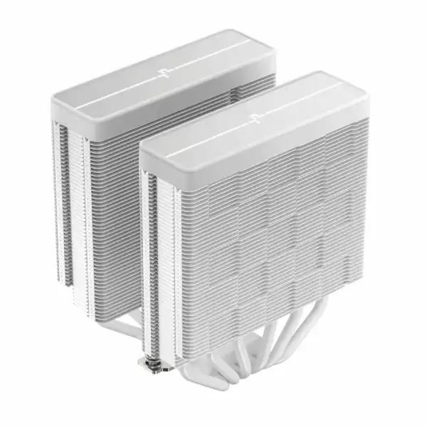 DeepCool охладител CPU Cooler AG620 WH - Addressable RGB V2, Dual-Tower - LGA1700/AM5