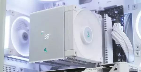 DeepCool охладител CPU Cooler AK620 DIGITAL SE WH - Dual-Tower - LGA1851/AM5