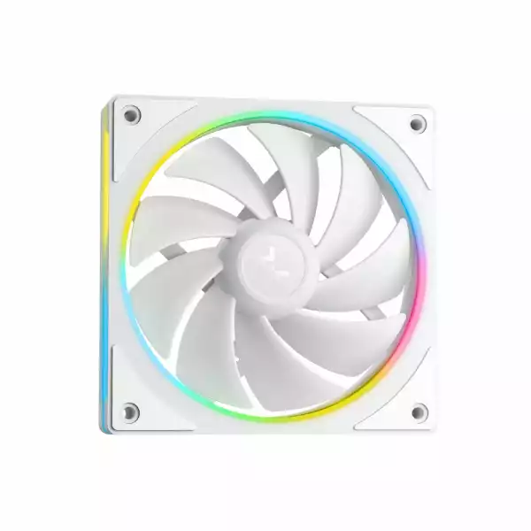 DeepCool водно охлаждане Water Cooling LM360 WH - 2.4 inch IPS Display, Addressable RGB
